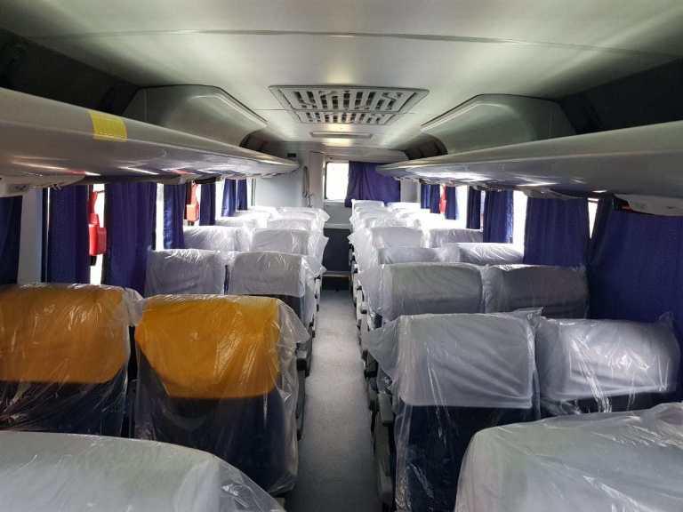 Rolim de Moura recebe dois veículos de transporte coletivo da Justiça do Trabalho, fruto de acordo em ACP