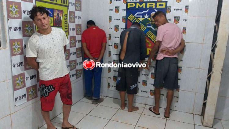 INSTINTO: Equipe do Gusmão prende quatro suspeitos em três ocorrências distintas