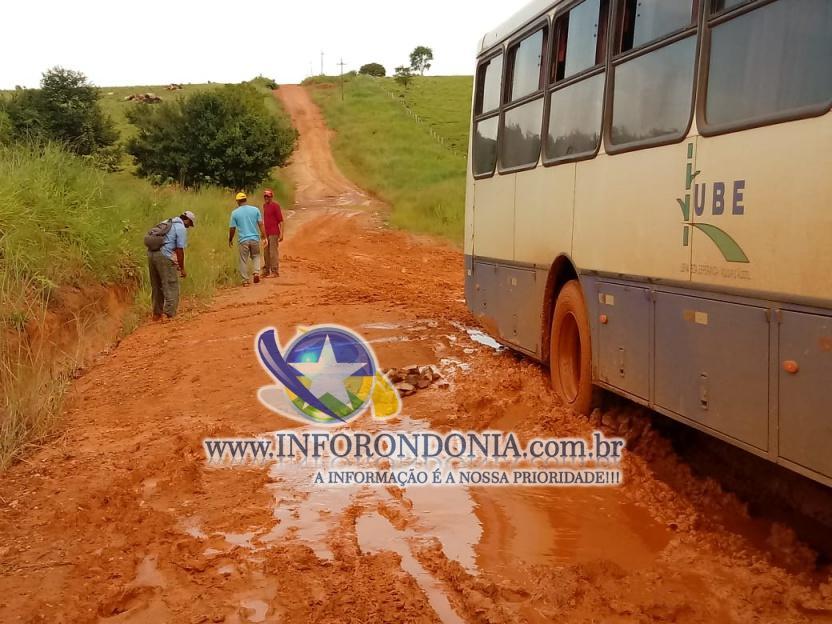 RO 491 que liga Santa Luzia a São Felipe possui diversos trechos intransitáveis