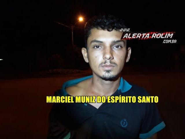 Rolim de Moura – Suspeito é preso pela equipe do Patamo da PM com moto adulterada