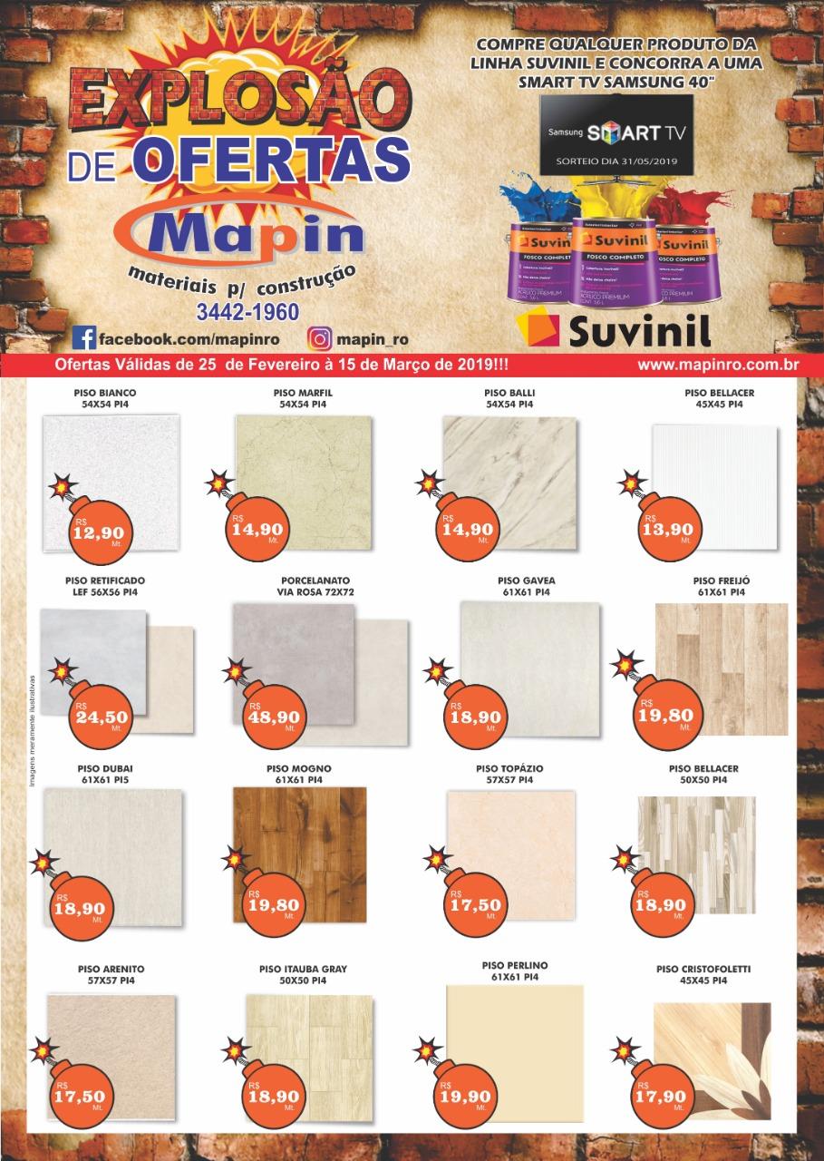 ROLIM DE MOURA: EXPLOSÃO DE OFERTAS MAPIN ROLIM DE MOURA: EXPLOSÃO DE OFERTAS MAPIN