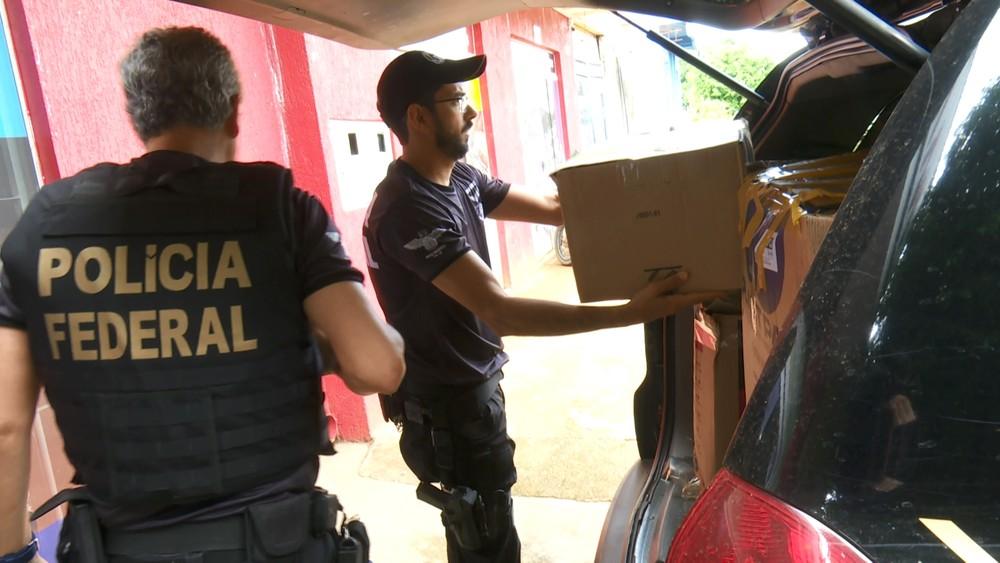 Empresário de RO é preso pela PF por usar loja de celular para lavar dinheiro no tráfico de drogas Empresário de RO é preso pela PF por usar loja de celular para lavar dinheiro no tráfico de drogas