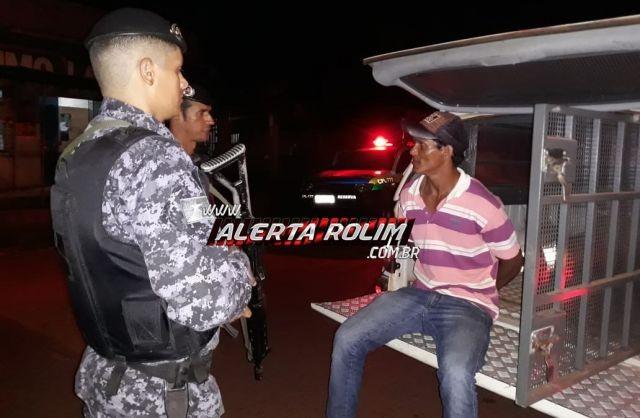 Rolim de Moura – Acusado de tráfico de drogas de Vilhena é preso pela PM durante "Operação Carnaval" - Vídeo Rolim de Moura – Acusado de tráfico de drogas de Vilhena é preso pela PM durante "Operação Carnaval" - Vídeo