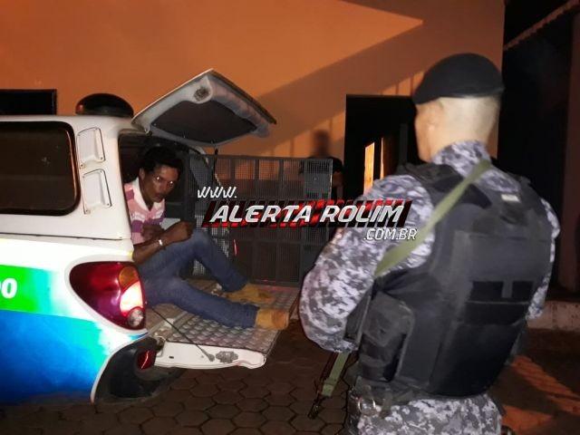 Rolim de Moura – Acusado de tráfico de drogas de Vilhena é preso pela PM durante "Operação Carnaval" - Vídeo Rolim de Moura – Acusado de tráfico de drogas de Vilhena é preso pela PM durante "Operação Carnaval" - Vídeo