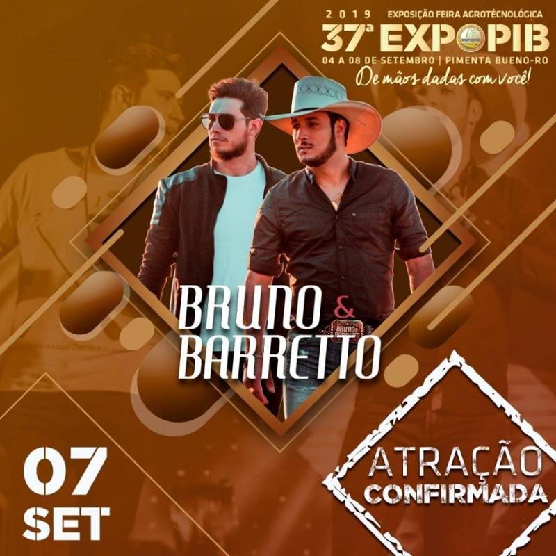 PIMENTA BUENO: 37ª Expopib terá shows com Maiara e Maraísa, Bruno e Barretto e Conrado e Aleksandro