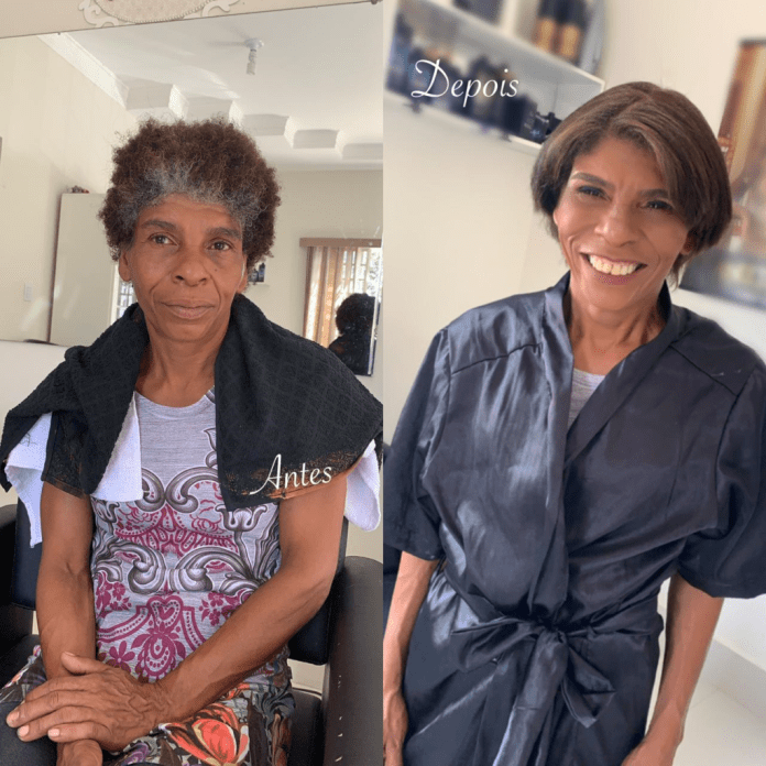 CATADORA DE LATINHAS GANHA TRANSFORMAÇÃO EM SALÃO DE BELEZA; VEJA VÍDEO CATADORA DE LATINHAS GANHA TRANSFORMAÇÃO EM SALÃO DE BELEZA; VEJA VÍDEO