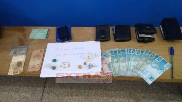 PM e NI prendem suspeitos por comércio de drogas em Vilhena PM e NI prendem suspeitos por comércio de drogas em Vilhena