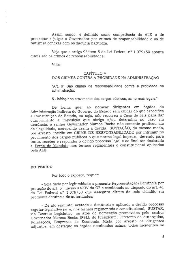 VÍDEO: Governador Marcos Rocha enfrenta primeiro pedido de impeachment na Assembleia; Confira na íntegra VÍDEO: Governador Marcos Rocha enfrenta primeiro pedido de impeachment na Assembleia; Confira na íntegra