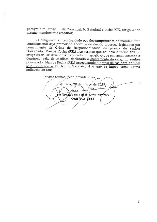 VÍDEO: Governador Marcos Rocha enfrenta primeiro pedido de impeachment na Assembleia; Confira na íntegra VÍDEO: Governador Marcos Rocha enfrenta primeiro pedido de impeachment na Assembleia; Confira na íntegra