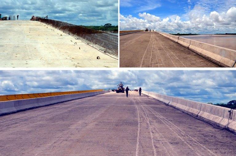 Ponte sobre o rio Madeira, entre Acre e Rondônia, deve ficar pronta em junho