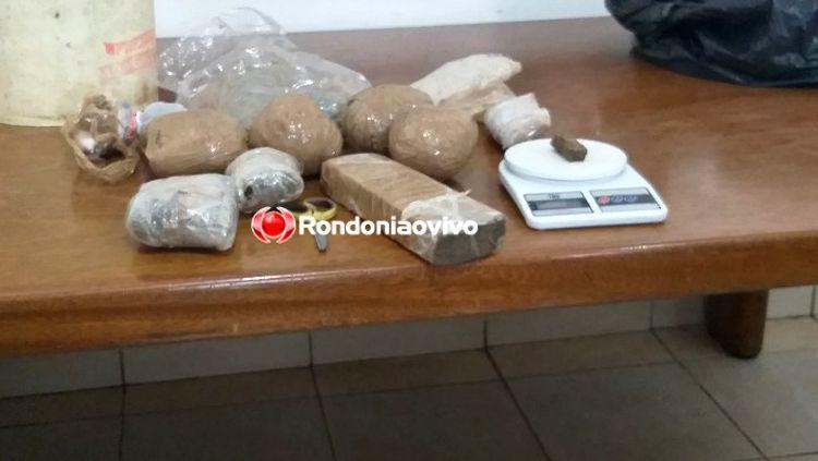 OPERAÇÃO PC-27: Polícia flagra e prende suspeito com três quilos de drogas em Porto Velho OPERAÇÃO PC-27: Polícia flagra e prende suspeito com três quilos de drogas em Porto Velho