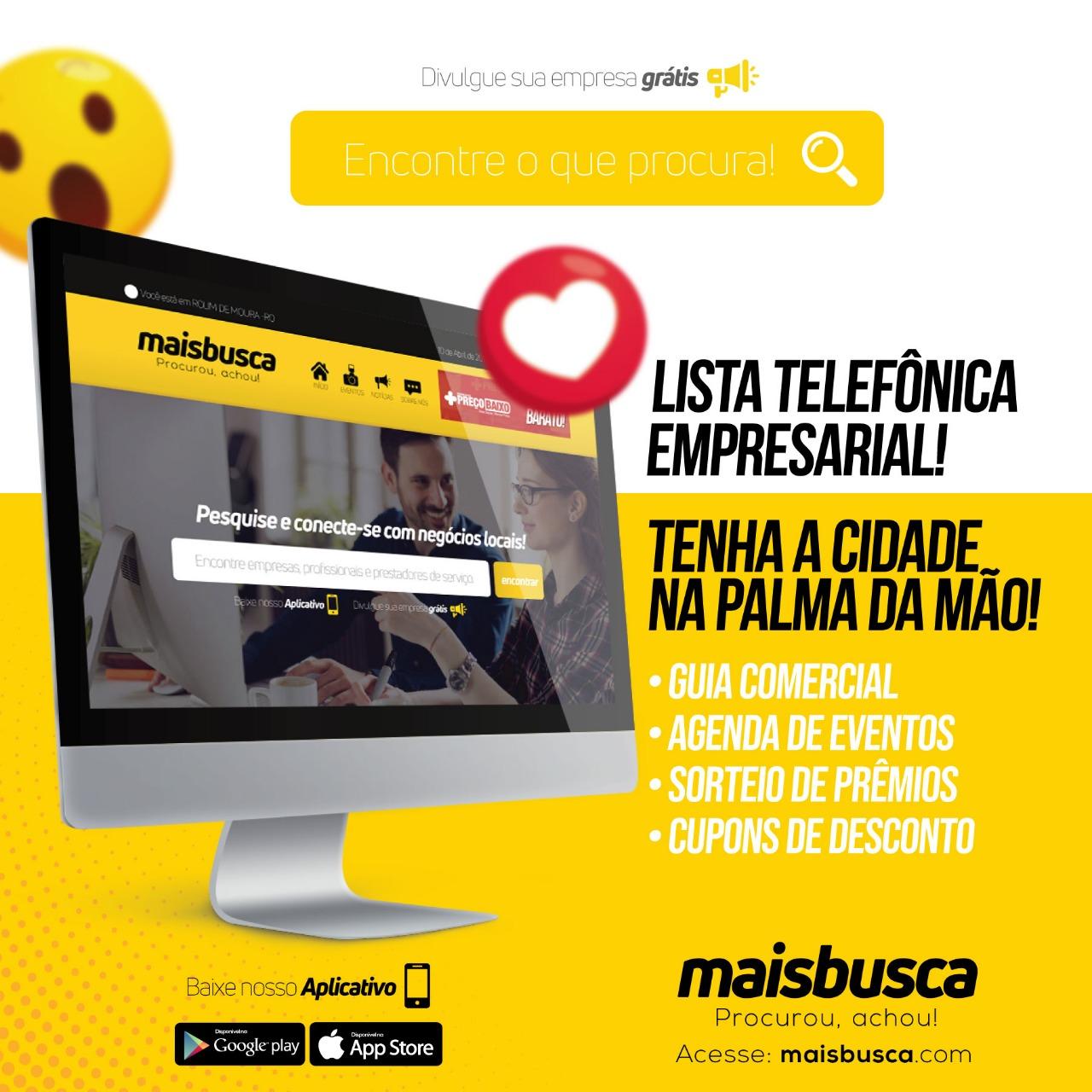 Lista Telefônica | Mais Busca se consolida como portal de busca e é o mais querido de Rondônia Lista Telefônica | Mais Busca se consolida como portal de busca e é o mais querido de Rondônia