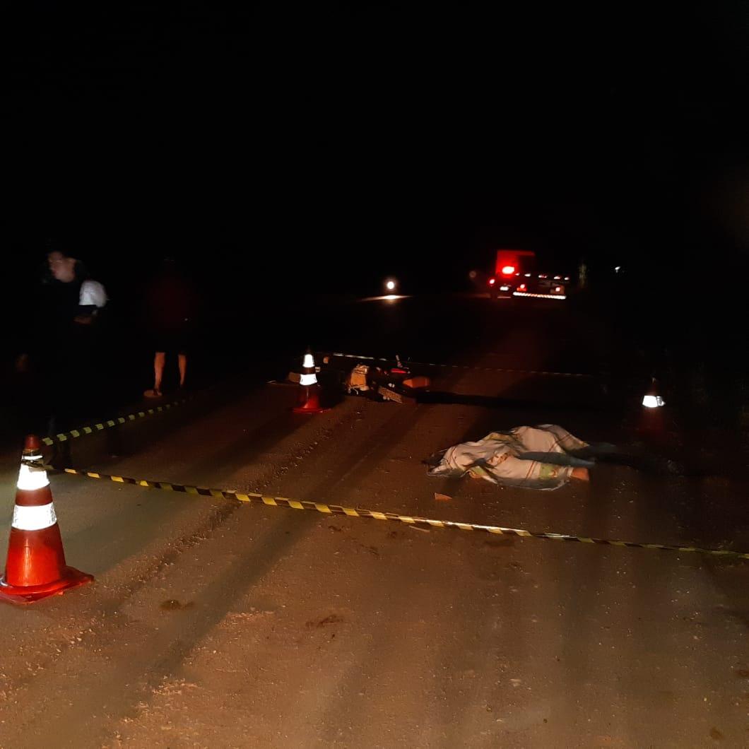 ATUALIZADA: Motociclista que morreu no anel viário em Ji-Paraná, teria cruzado a frente do caminhão