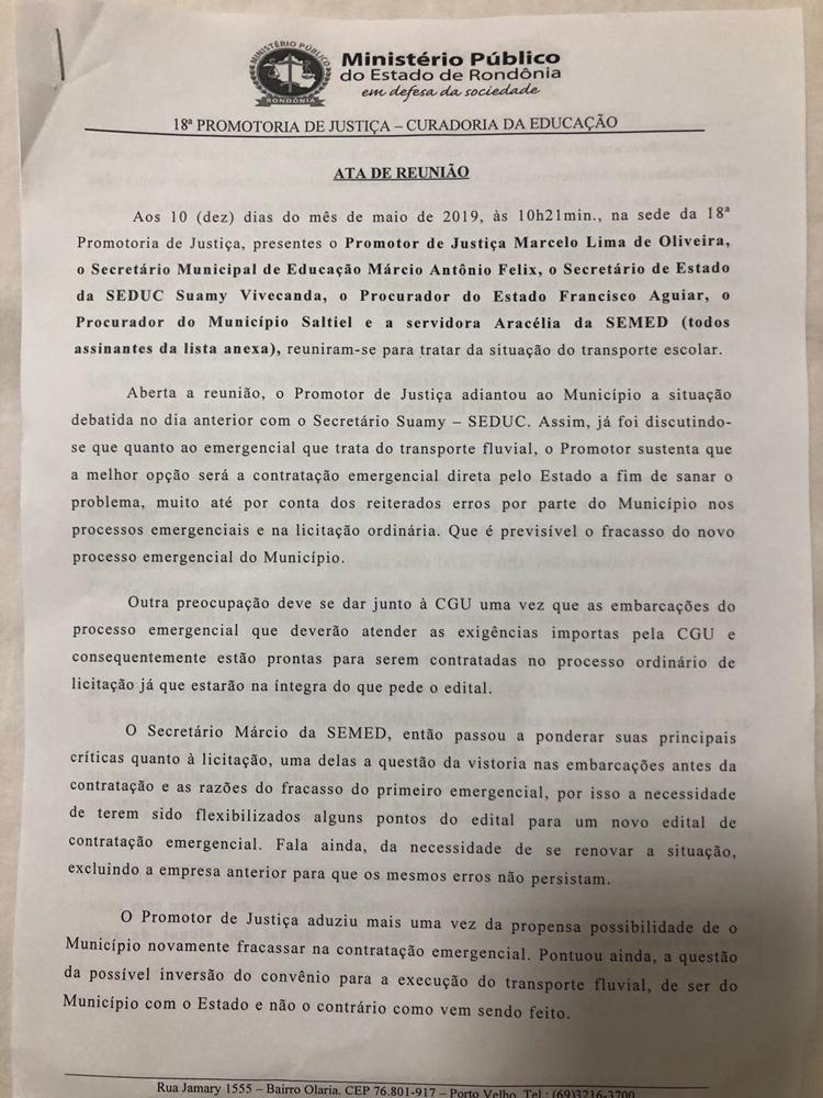 INCOMPETÊNCIA: Hildon Chaves não resolve transporte escolar e Estado deve assumir serviço INCOMPETÊNCIA: Hildon Chaves não resolve transporte escolar e Estado deve assumir serviço