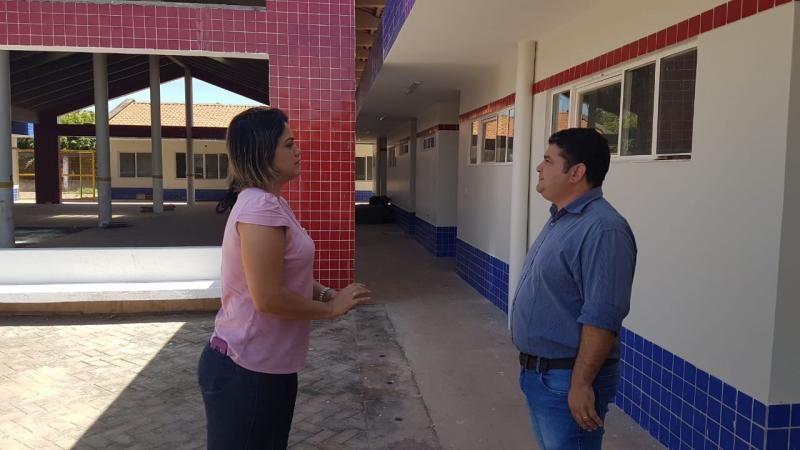 Rolim de Moura – Obra da Creche do Cidade Alta entra na reta final Rolim de Moura – Obra da Creche do Cidade Alta entra na reta final