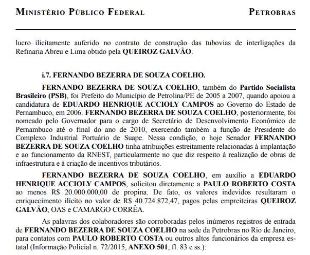 Líder do governo no Senado está entre os alvos da Lava Jato com bens bloqueados Líder do governo no Senado está entre os alvos da Lava Jato com bens bloqueados