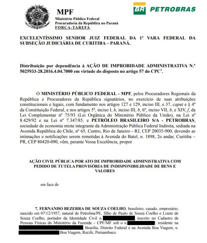 Líder do governo no Senado está entre os alvos da Lava Jato com bens bloqueados Líder do governo no Senado está entre os alvos da Lava Jato com bens bloqueados