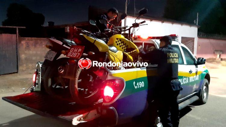MAIS DE 2 QUILOS: Bando integrado por mototaxista é preso com droga enterrada MAIS DE 2 QUILOS: Bando integrado por mototaxista é preso com droga enterrada