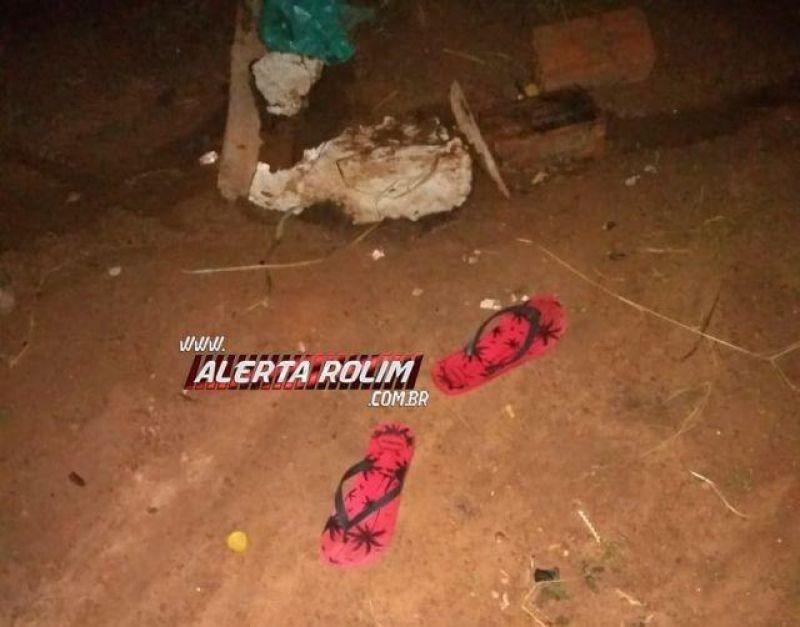 Rolim de Moura – Homem é socorrido pelos bombeiros, após sofrer possivelmente crime de tentativa de homicídio