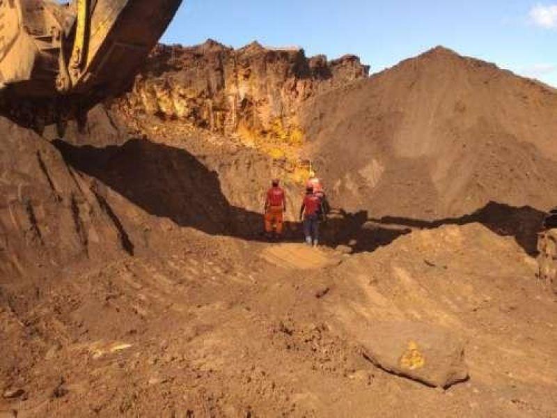 Quatro meses após rompimento da barragem, bombeiros encontram mais uma vítima da tragédia em Brumadinho Quatro meses após rompimento da barragem, bombeiros encontram mais uma vítima da tragédia em Brumadinho