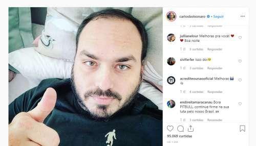 Carlos Bolsonaro é internado às pressas em hospital no Rio de Janeiro Carlos Bolsonaro é internado às pressas em hospital no Rio de Janeiro
