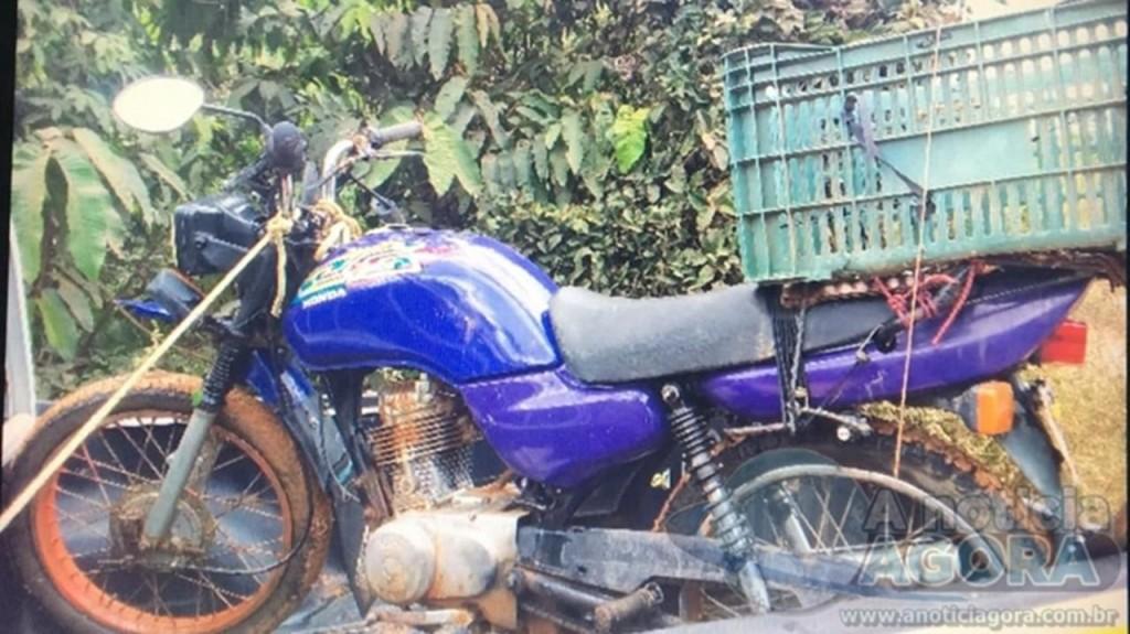 Idoso vem a óbito após cair de motocicleta dentro de igarapé no Distrito de 5º BEC