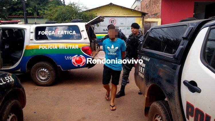 ESCONDIDO: PM arromba porta de residência e prende suspeito com carro levado de mulher ESCONDIDO: PM arromba porta de residência e prende suspeito com carro levado de mulher