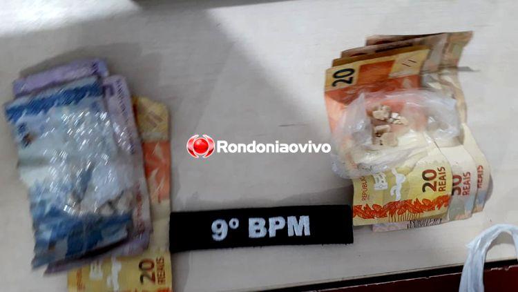 PEDRA DE CRACK: Trio é preso por tráfico em residência conhecida pela venda e consumo PEDRA DE CRACK: Trio é preso por tráfico em residência conhecida pela venda e consumo