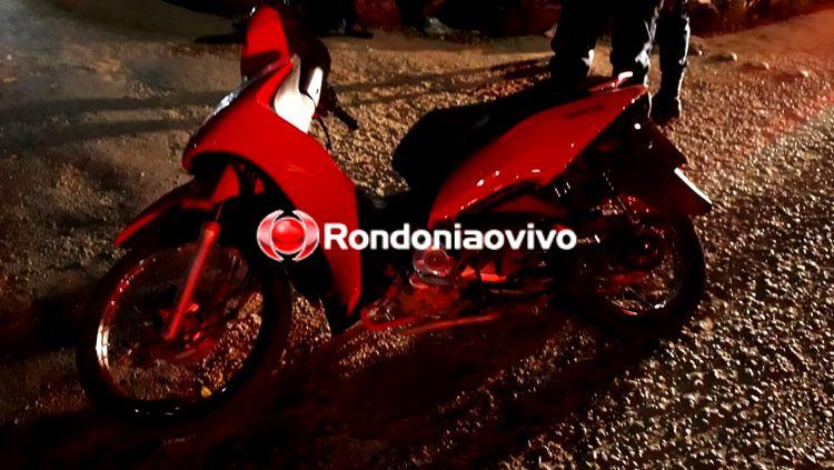 IMPRUDÊNCIA: Mulher sofre fratura exposta na perna após colisão entre duas motocicletas IMPRUDÊNCIA: Mulher sofre fratura exposta na perna após colisão entre duas motocicletas