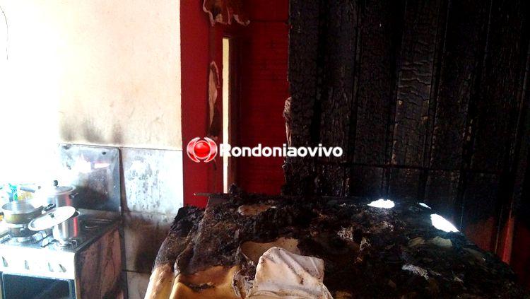 SINISTRO: Vazamento de gás que havia acabado de ser trocado causa incêndio em residência SINISTRO: Vazamento de gás que havia acabado de ser trocado causa incêndio em residência