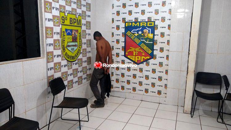 ARROMBAMENTO: Apenado é preso em flagrante furtando a residência do vizinho na capital ARROMBAMENTO: Apenado é preso em flagrante furtando a residência do vizinho na capital