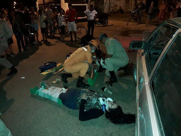 Acidente com suposto motorista embriagado deixa vítimas com fraturas expostas Acidente com suposto motorista embriagado deixa vítimas com fraturas expostas