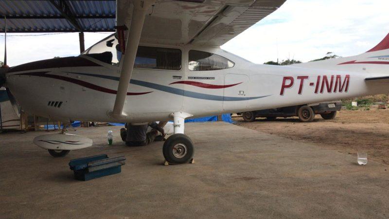 Avião roubado em Vilhena é encontrado na Bolívia 