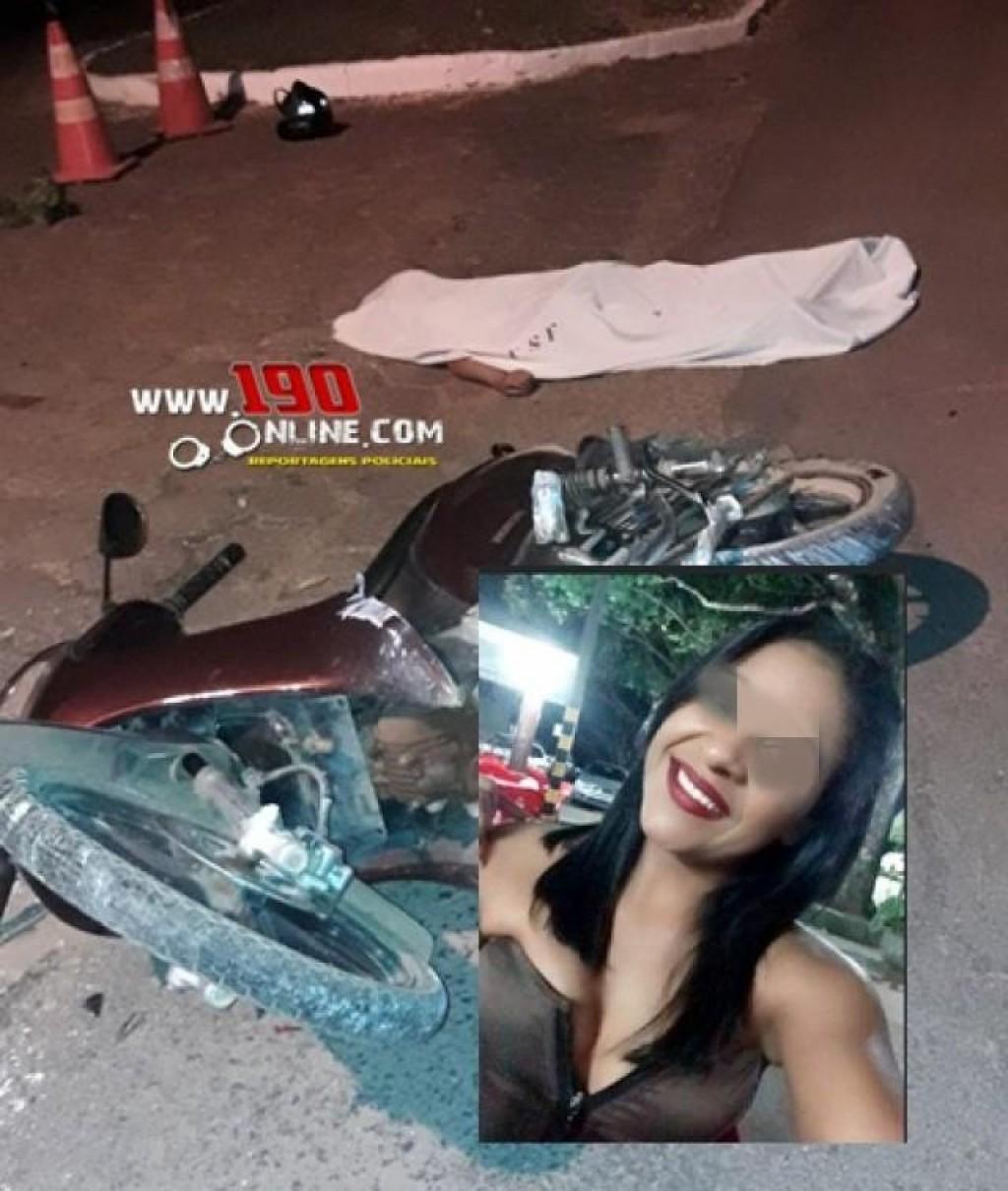 Mulher perde o controle de moto, cai e morre em Alta Floresta Mulher perde o controle de moto, cai e morre em Alta Floresta