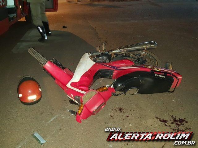 Rolim de Moura – Colisão entre duas motonetas no Centro da cidade resulta em dois feridos Rolim de Moura – Colisão entre duas motonetas no Centro da cidade resulta em dois feridos
