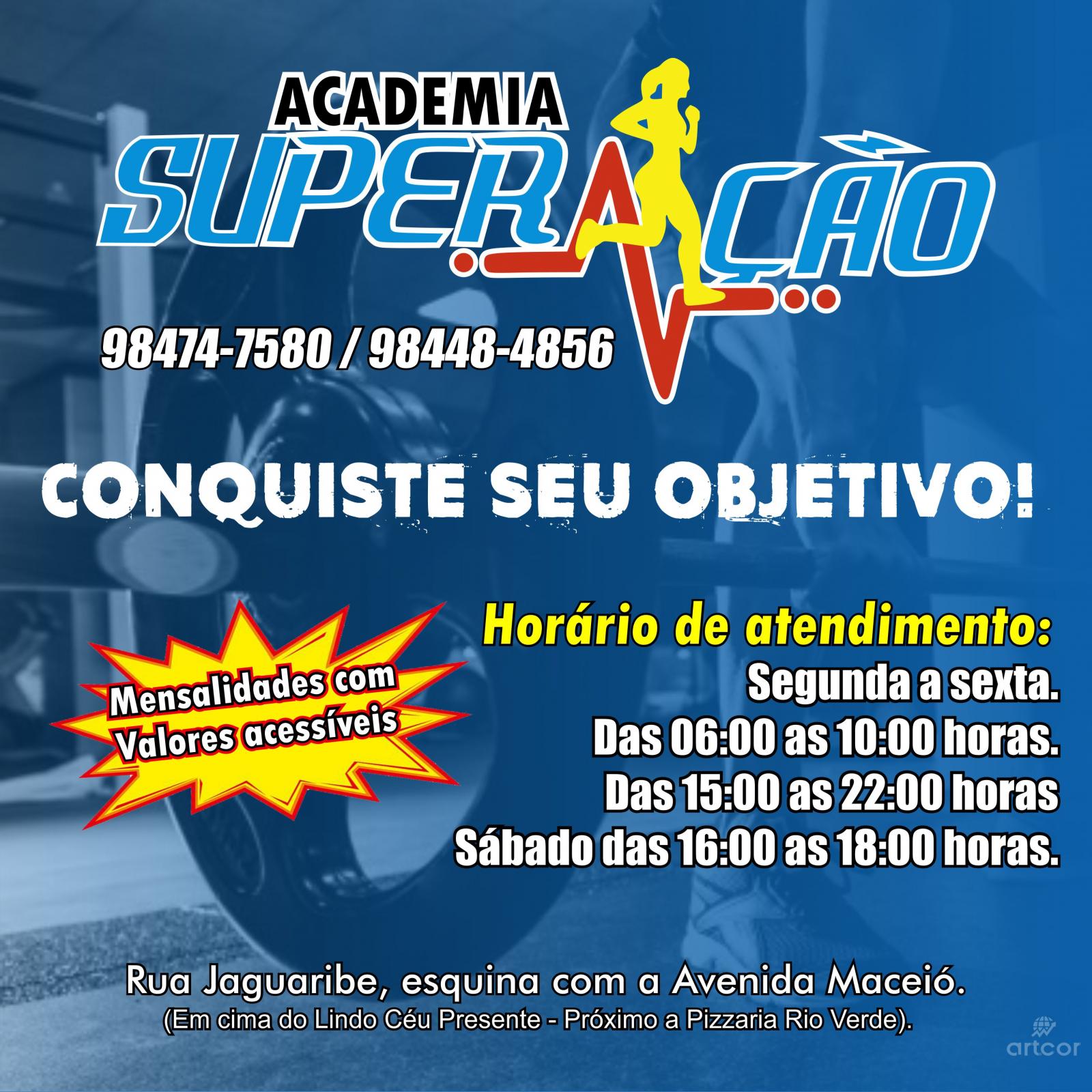 ROLIM DE MOURA: ACADEMIA SUPERAÇÃO em novo endereço