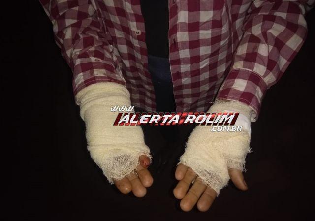 Rolim de Moura – Homem sofre tentativa de homicídio e mulher é torturada; dois suspeitos foram presos em flagrante pela PM