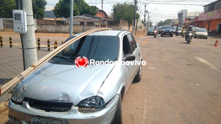 SAINDO DO TRABALHO: Militar é atropelado por carro após condutor fazer conversão proibida SAINDO DO TRABALHO: Militar é atropelado por carro após condutor fazer conversão proibida