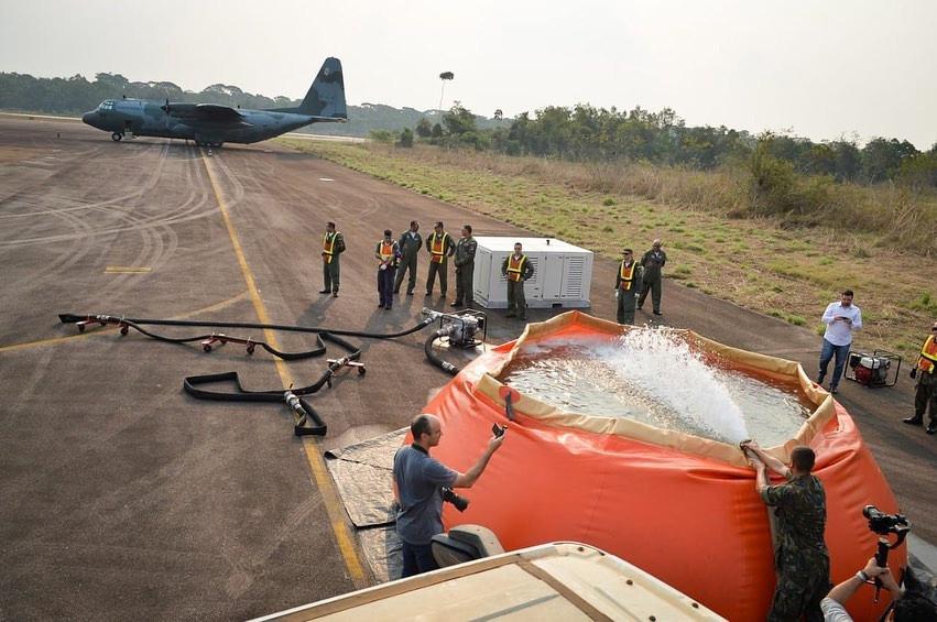 Vídeo: Força Aérea já atua no combate a queimadas em Rondônia e em outros estados