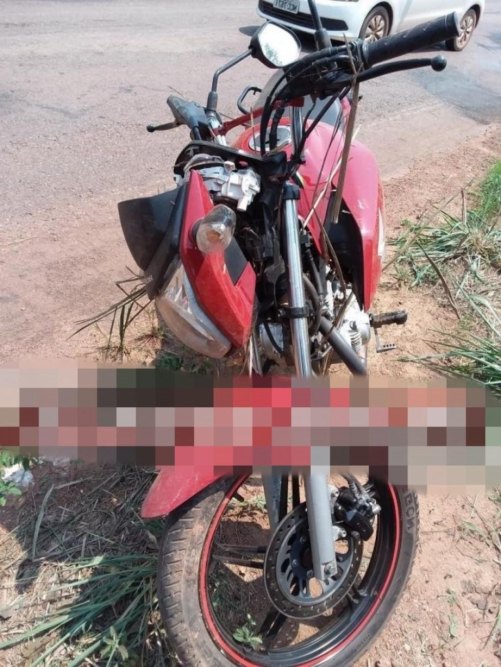 ROLIM DE MOURA: Motociclista fica gravemente ferido após bater em capivara na RO-010
