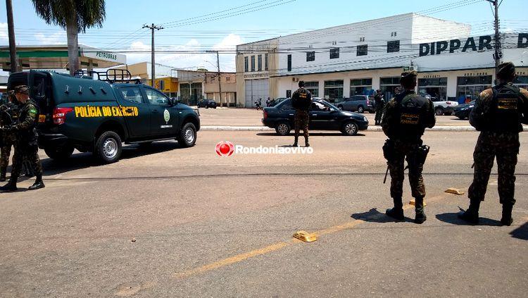 Exército recolhe quase um milhão de munições apreendidas em loja na capital Exército recolhe quase um milhão de munições apreendidas em loja na capital