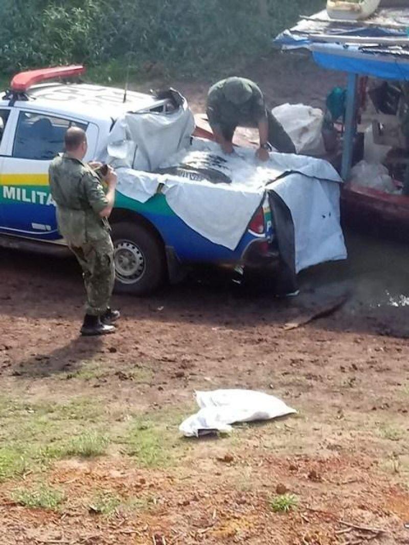 Alta Floresta- Barco, motor, material de pesca e cerca de 681 kg de peixes foram apreendidos pela Polícia Militar Ambiental e SEDAM em pesca ilegal