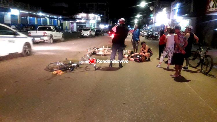 Venezuelano e mulher ficam feridos em acidente na 7 de Setembro