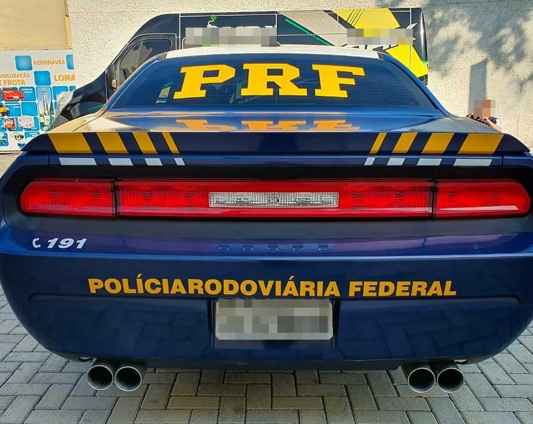 CARRÃO: PRF passa a usar Dodge Challenger no combate ao tráfico de drogas 