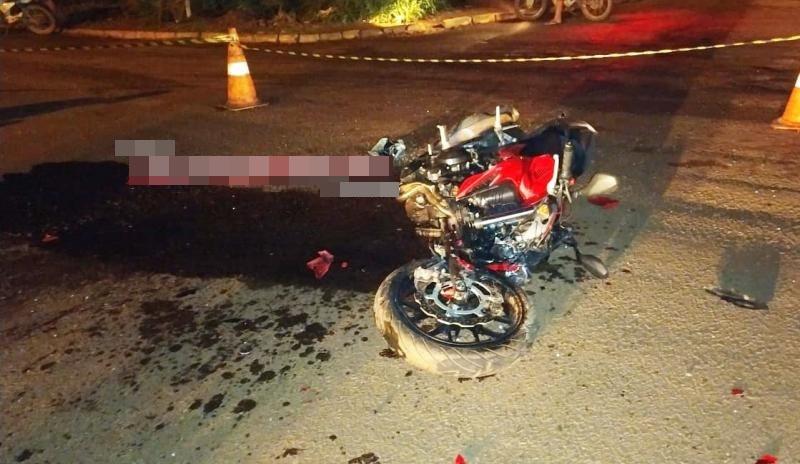 Rolim de Moura – Jovem que perdeu a vida em grave acidente de trânsito é identificado; Uma jovem que estava na garupa da moto segue hospitalizada