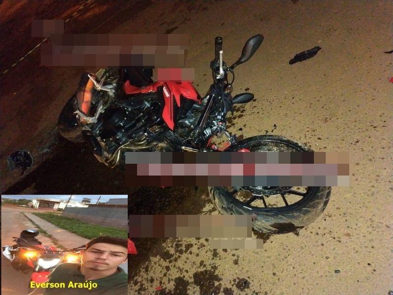 Rolim de Moura – Jovem que perdeu a vida em grave acidente de trânsito é identificado; Uma jovem que estava na garupa da moto segue hospitalizada