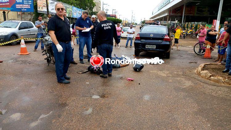 PORTO VELHO: Motociclista morre no dia do aniversário após acidente com carro PORTO VELHO: Motociclista morre no dia do aniversário após acidente com carro