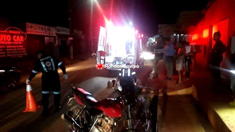 Casal fica ferido após atropelar e matar cachorro solto em avenida da capital Casal fica ferido após atropelar e matar cachorro solto em avenida da capital