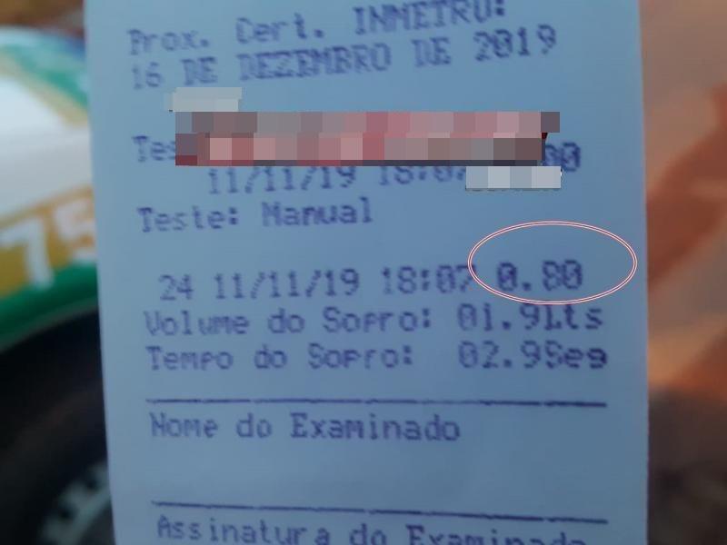 Rolim de Moura – Motorista embriagado perde o controle da direção de veículo e colide em muro do Lions clube no Bairro Olímpico