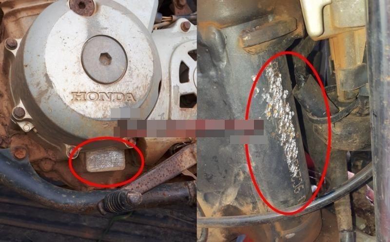 Moto possivelmente furtada ou roubada é encontrada pela PM na área rural